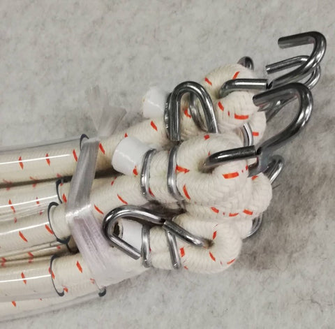 特寸トランポリンゴムケーブルビニールホース付×10本組【長さ要ご指定】