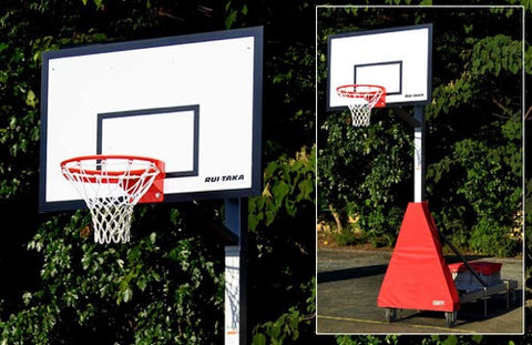 バスケットゴール移動式 アルミサンドイッチ ジュニア用