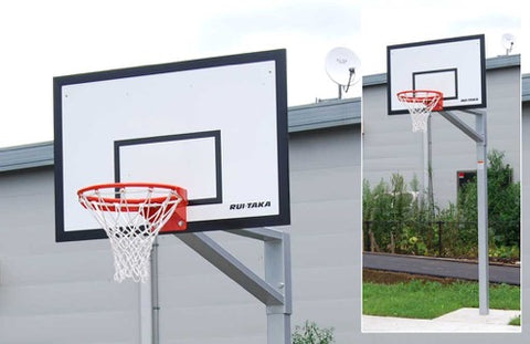 バスケットゴール単柱式 アルミサンドイッチ ジュニア用