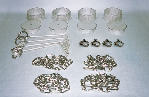 サッカーゴール固定金具 人工芝用