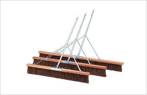 コートブラシ シダ製 W1800 ステイ付