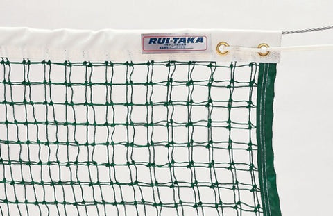 硬式テニスネット ポリ36 緑(日本テニス協会推薦)