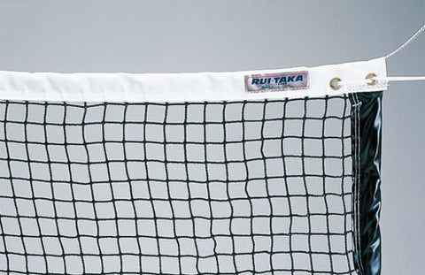 硬式テニスネット 角ポスト用 黒(日本テニス協会推薦)