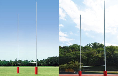 ラグビーゴール起倒式 H17m/13m兼用仕様