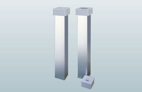 埋設管リブ付アルミ角型 ゴム蓋付