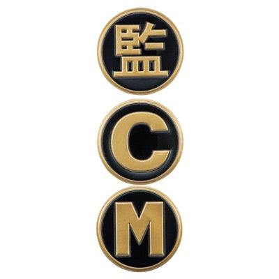 バレーマークセットマグネット式 刺繍 監CM
