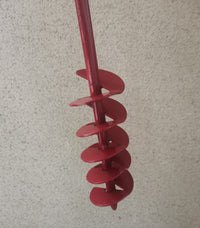 らせん砂取器（支柱穴の砂用）