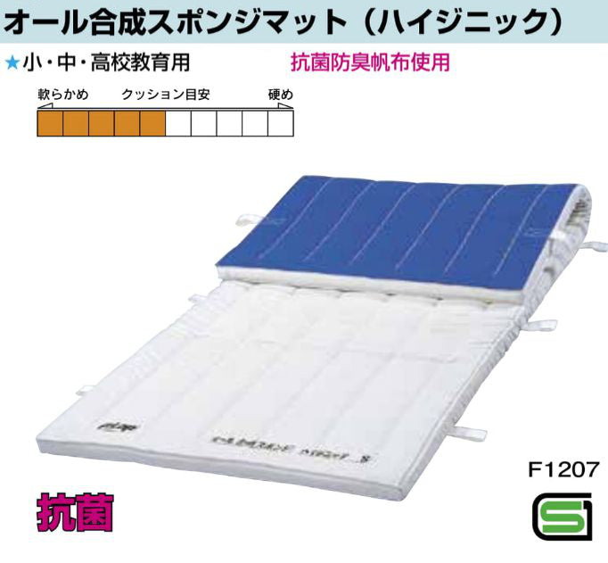 オール合成スポンジマット（ハイジニック）Ｓ　６号１２０ｘ３００ｘ６