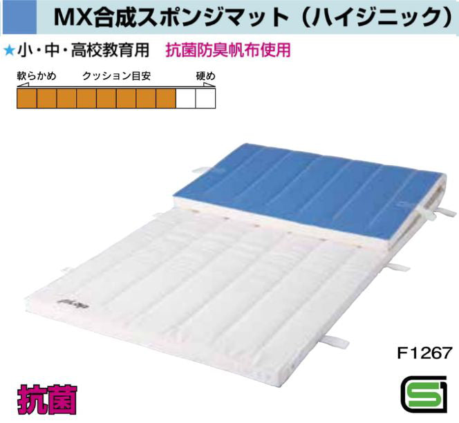 ＭＸ合成スポンジマット（ハイジニック）Ｓ　６号１２０ｘ６００ｘ５