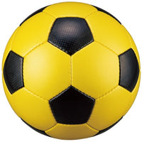ｻｯｶｰ5号手縫い 検定球 試合球 黄黒