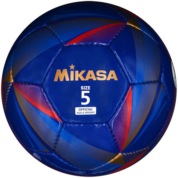 ｻｯｶｰ5号 手縫い検定球 紺