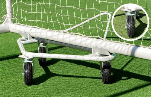 サッカーゴール　移動キャスターφ265mm,幅85mm          