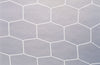 サッカーゴールネット　六角（白） ジュニア用          