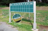 スコアボード転倒式          