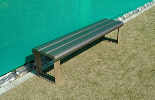 アルミ製スポーツベンチ 背なし          