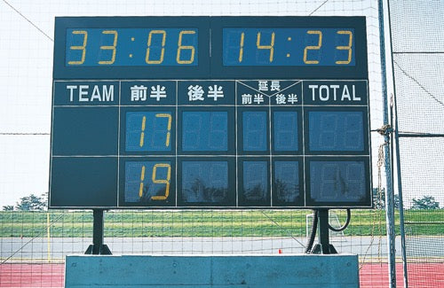 LED電光掲示板　サッカー/ラグビー固定式          