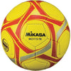 ｻｯｶｰ5号手縫い 軽量試合球 約400g 黄赤