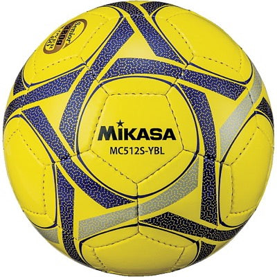 ｻｯｶｰ5号手縫い 軽量試合球 約380g 黄青