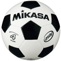 ｻｯｶｰ4号縫い 軽量球 約250g 白/黒