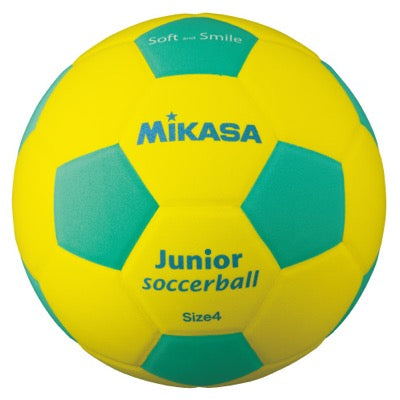 ｽﾏｲﾙｻｯｶｰ4号 EVA 約180g 黄/緑