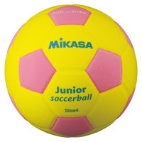 ｽﾏｲﾙｻｯｶｰ4号 EVA 約180g 黄/ﾋﾟﾝｸ