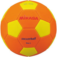 ｽﾏｲﾙｻｯｶｰ4号 ﾏｼｰﾝ縫い ｵﾚﾝｼﾞ/黄