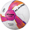 ｻｯｶｰ4号ALMUNDO 検定球 手縫い ﾋﾟﾝｸﾊﾞｲｵﾚｯﾄ