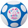 ふあふあｻｯｶｰ 縫い 約150g 白青