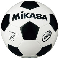 ｻｯｶｰ3号縫い 軽量約250g 白/黒
