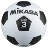 ｻｯｶｰ3号 ｺﾞﾑ 白/黒