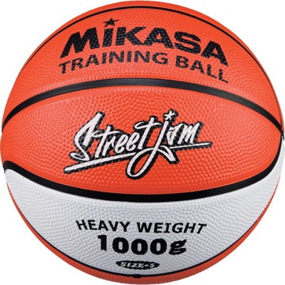 ﾊﾞｽｹｯﾄ ﾄﾚｰﾆﾝｸﾞ1kg ｺﾞﾑ ｵﾚﾝｼﾞ/白