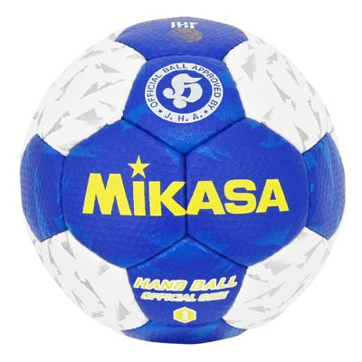 ﾊﾝﾄﾞ3号 試合球 ﾃﾞｨﾝﾌﾟﾙ 白青 松脂アリ