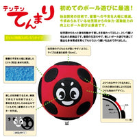 ﾃﾝﾃﾝてんまり EVA 約150g 赤/黒