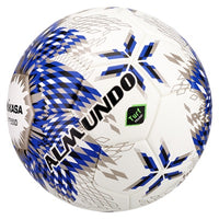 サッカーボールALMUNDO 国際公認球/検定球5号 貼り 芝用