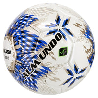 サッカーボールALMUNDO 国際公認球/検定球5号 貼り 芝用