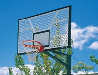 バスケットゴール（単柱式・アルミパンチングボード）　一般用
