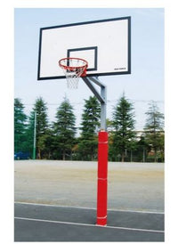 バスケットゴール（単柱式）　一般用　アルミサンドイッチボード仕様